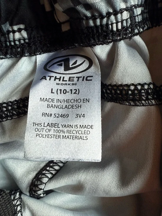 Boys Athletic Shorts Lot Athletic Works & Black & Gray Digital Camo Size 10-12 - Picture 6 of 7